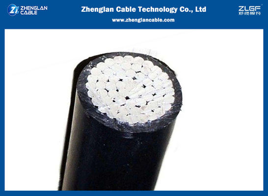 الكابلات المعزولة العلوية 600 فولت 1Cx95mm2 Al / XLPE IEC60502-1