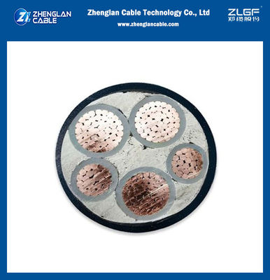 5Core CU Xlpe نحاس كابلات طاقة الجهد المنخفض مدرعة أنواع الكابلات الكهربائية تحت الأرض