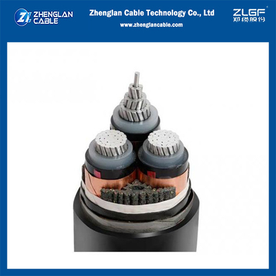 21/35kv NA2XSBY كابلات الطاقة المتوسطة الجهد AL/sc/xlpe/sc/cts/pvc/sta/pvc 3x185 DIN VDE 0276-620 HD 620