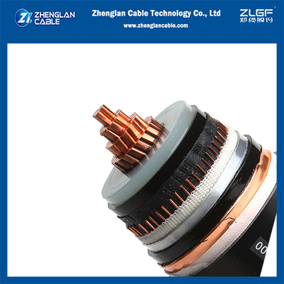 18/30kv STA سلك طاقة MV مدرع 1x120mm2 CU/SC/XLPE/SC/CTS/FR-PVC