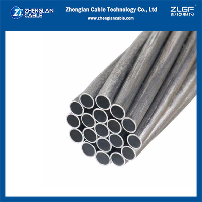 موصل الفولاذ المطلي بالألومنيوم موصل الحائط الألومنيوم 4AWG ((7/2.05mm) 20.3% IACS