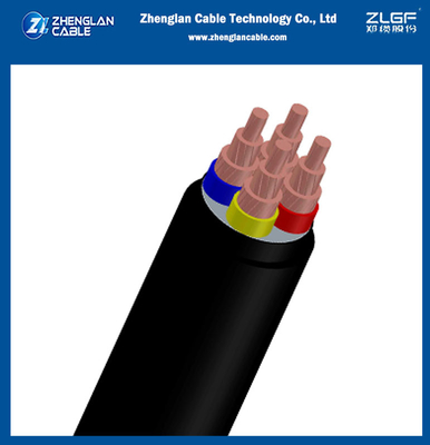 0.6 / 1KV كابلات الطاقة المعزولة المغطاة بـ PVC للنحاس المنخفض الجهد لـ IEC 60228 ، IEC 60502-1