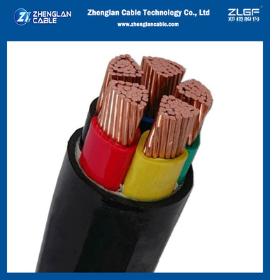 5 نواة XLPE عازلة PVC مغطاة كابل النحاس غير المدرع 0.6/1kV IEC 60228 IEC 60502-1