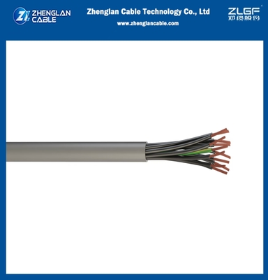 كابل التحكم 10X4mm2 600/1kv موصل نحاس مرن PVC معزول و كابل الغطاء غير محمي