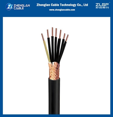 0.6/1KV CU/PVC/PVC 7x2.5 مربع ملم كابل التحكم مع الأسلاك النحاسية الملتوية درع IEC60502-1