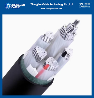 كابو LXAV 4x150mm2 كابل الألومنيوم عزل PVC PVC غطاء LV كابل الطاقة CEI 60502-1