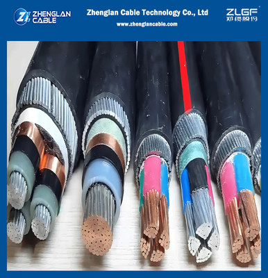 19/33 ((36kV) XLPE حبوب الطاقة المعزولة النحاس / الألومنيوم PVC الغطاء الخارجي مباشرة دفنه القياسية AS / NZS 1429.1