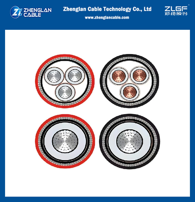 موصل الألومنيوم المغطى بثلاثة / مركز واحد XLPE معزول معزول PVC AS/NZS 1429.1