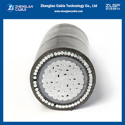 كابل الطاقة منخفض الجهد N2XRY كابل AL/XLPE/PVC/AWA/PVC 1X70MM2 IEC60502-1