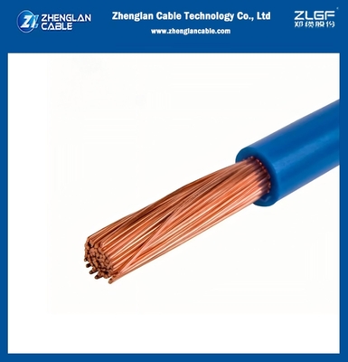 H07V-K الموصل النحاسي سلك PVC CU/PVC الفئة 5 450/750V 2.5mm2 سلك النحاس Pvc معزول 90 °C IEC60227