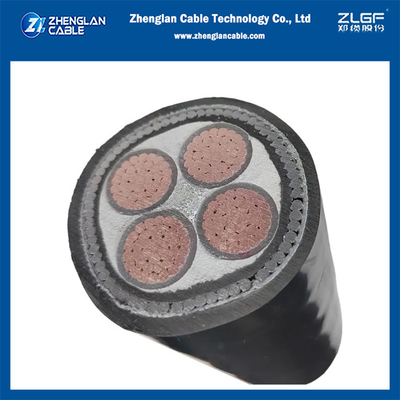 XLPE معزول SWA كابل الطاقة المدرعة 4x10mm2 IEC60502-1