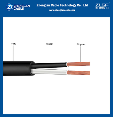 0.6/1kv XLPE عازل PVC غطاء 1 ~ 5 النواة RV-K النحاس مرنة سلك الكهرباء الكابل