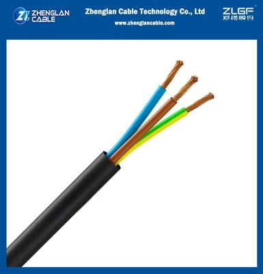 كابل RV-K كابل طاقة مرن XLPE عازل PVC غلاف الفئة 5 الموصل النحاسي 0.6/1kv CU/XLPE/PVC 3x35mm2