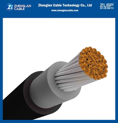 شهادة TUV EN 50618 H1Z2Z2-K كابل شمسي كهروضوئي أحادي النواة 1x16mm2 0.6/1kv DC1.5KV كابل تيار مستمر لنظام الطاقة الشمسية الكهروضوئية