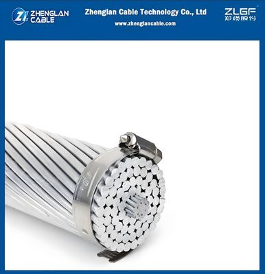 موصل ألومنيوم عارٍ موصل ألومنيوم مقوى بالفولاذ ACSR Tern 430mm2 ST: 45/3.38 AL: 7/2.25