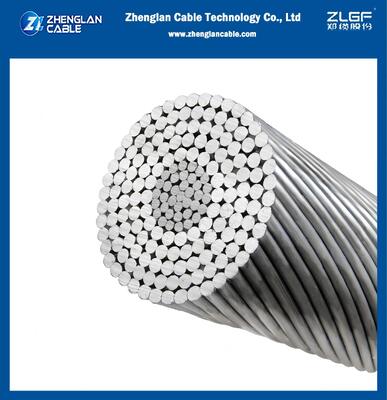 موصل ألومنيوم عاري مقوى بالفولاذ ACSR 75 مم مربع راكون AL: 6/4.10 مم، ST: 1/4.10 مم BS215-2