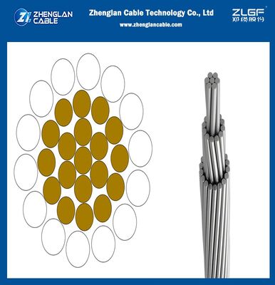 خط نقل الجهد العالي موصل ACAR عالي الجودة 500MCM معايير ASTM B524B524M