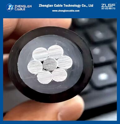 15KV 25KV 35KV XLPE معزول HDPE مغطى ACSR الموصل سلك شجرة مغطى الكابل مع معيار ICEA S-121-733