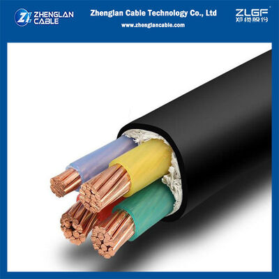 LT النحاس القلب PVC عازل PVC مغطى كابل طاقة الجهد المنخفض كابل تحت الأرض 4x70mm2 IEC60502-1