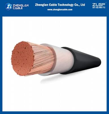 0.6 / 1kV واحد النواة الفئة 5 النحاس مرنة XLPE عازل الكابلات الكهربائية PVC غطاء 1 × 185mm2 لتوزيع الطاقة المدنية الصناعية