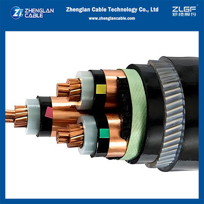 6.35/11kV MV XLPE Power Cable with Steel Wire Armour IEC 60502-2 Copper Medium Voltage Cable
