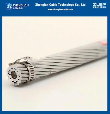 موصل ACSR SWAN مقاس 4AWG من الألومنيوم: 6/2.12 فولاذ: 1/2.12 موصل فولاذي مقوى معلق عارٍ ASTM B232