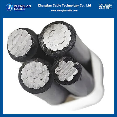 ABC Aerial Bundled Cable 0.6/1kV 3x95mm2 AAC + 50mm2 AAAC (NF C 33-209 / SIP) XLPE Overhead Line for Utilities