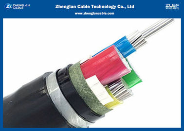 كابل الطاقة المدرعة 0.6 / 1KV 4C تحت الأرض （AL / CU / PVC / XLPE / NYBY / N2XBY) القسم الاسمي: 4 * 1.5 ~ 4 * 400mm²