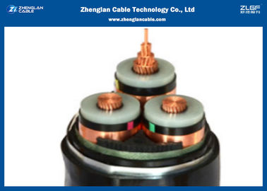 كابلات كهرباء MV مدرعة 12 / 20KV (3Cores) U CU / XLPE / STA / NYRGBY / NYB2Y / N2XBY / NYBY