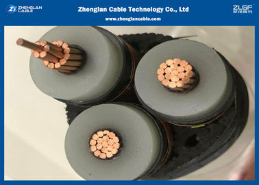 الجزء الاسمي Cable 25 ~ 400 مم ² 3.6 / 6KV 3C MV ، كبل طاقة (غير مدرعة) U CU / XLPE / LSZH / NYY / N2XY)）