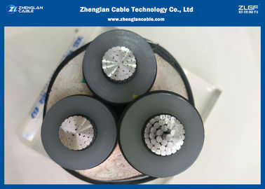 AL / CU Aromoured Power Cable، MV 3cores Cable （AL / CU / XLPE / LSZH / STA / NYBY / N2XBY / NYRGBY / NYB2Y）