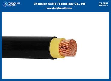 كبل الطاقة ذو الجهد المنخفض من النحاس أحادي النواة 600 فولت طول مخصص لكابل الطاقة NYY IEC60502-1