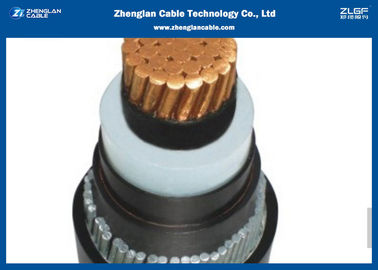 18 / 30KV الجهد المتوسط ​​تحت الأرض (MV) STA / SWA أحادي / ثلاثة كبلات مدرعة الكابلات المعزولة XLPE IEC 60502/60228