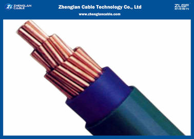 0.6 / 1KV CU / XLPE / PVC N2XY النحاس موصل XLPE معزول كبل الطاقة الكهربائية