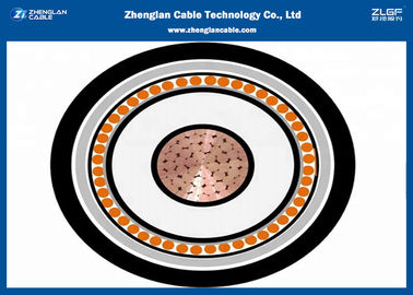 كابلات النحاس ذات الجهد المنخفض / الكابلات المعزولة XLPE AL / XLPE / PVC 0.6 / 1kV