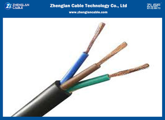 300 / 500V PVC كابل مرن معزول للبناء أو الإسكان