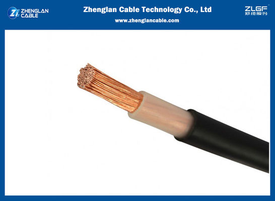 1kv Cu / XLPE / PVC Hffr كبل طاقة منخفض الجهد RV-K 1x50sqmm IEC60502-1 UNE 21123