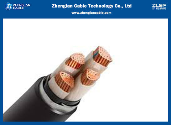 كبل الطاقة CU / XLPE / PVC / SWA / PVC LV 0.6 / 1KV 4x95sqmm IEC60502-1