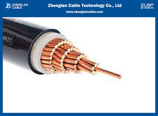 كبل طاقة 0.6 / 1KV LV 1C (غير مُدفأ) CU / AL PVC / XLPE كبل معزول وفقًا لـ IEC 60502 （CU / XLPE / LSZH / DSTA / NYBY / N2XBY