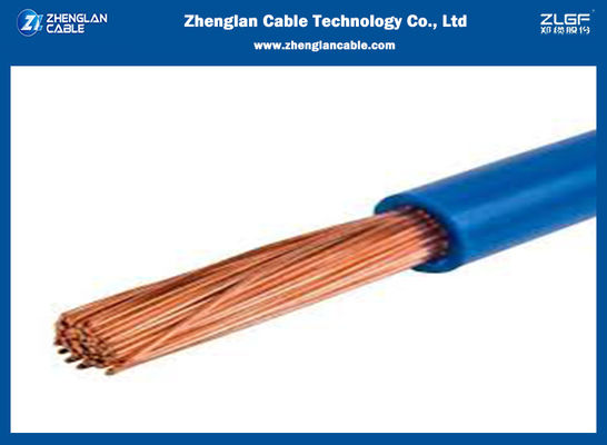سلك البناء الكهربائي 450 / 750V CU / PVC المواد 100 ٪ تم اختبارها ISO 14001: 2005