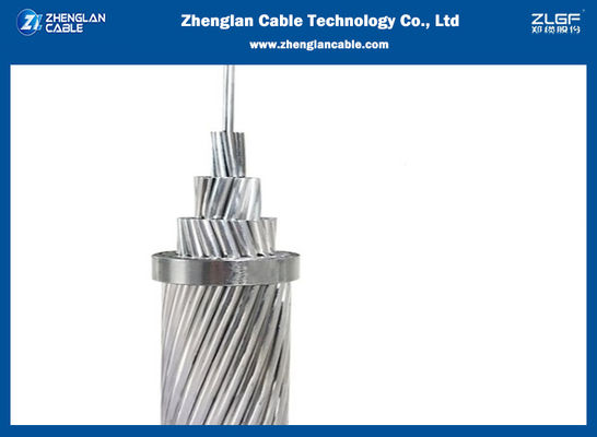 2/0 AWG (7 / 3.503mm) كبل AAAC ASTM-B399 موصلات 1350 من الألومنيوم القياسي