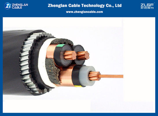 كبل نحاسي معزول متعدد النواة XLPE 50 مم 95 مم 120 مم 185 مم 240 مم 300 مم 630 مم IEC60502
