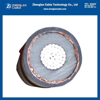 كبلات طاقة ذات جهد متوسط ​​19 / 33KV كبل أحادي القطب 1x95sqmm غير مُسلح BS 6622