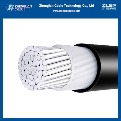 0.6 / 1kv NA2XY XLPE الكابلات المعزولة تحت الأرض كابل الطاقة موصل الألومنيوم 1x400sqmm